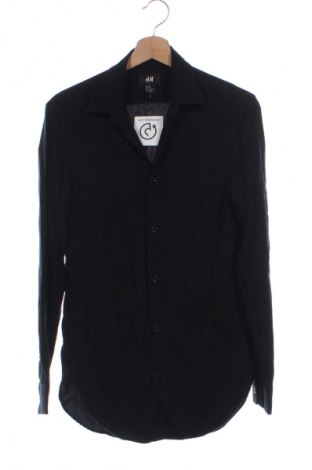 Herrenhemd H&M, Größe XS, Farbe Schwarz, Preis € 10,85