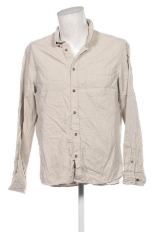 Herrenhemd H&M L.O.G.G., Größe L, Farbe Beige, Preis 10,99 €
