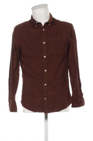 Мъжка риза Jack & Jones PREMIUM, Размер M, Цвят Кафяв, Цена 20,99 лв.