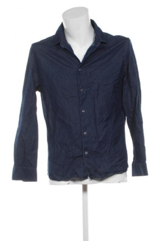 Herrenhemd Mango, Größe M, Farbe Blau, Preis € 16,99