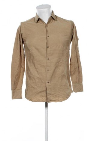 Ανδρικό πουκάμισο Massimo Dutti, Μέγεθος S, Χρώμα  Μπέζ, Τιμή 27,99 €
