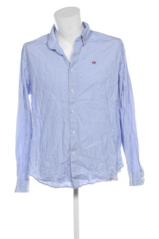 Herrenhemd Napapijri, Größe XXL, Farbe Blau, Preis € 41,99