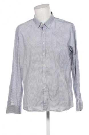 Herrenhemd Navy & Green, Größe XXL, Farbe Mehrfarbig, Preis 17,99 €