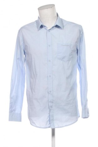 Herrenhemd Pierre Cardin, Größe M, Farbe Blau, Preis 10,99 €