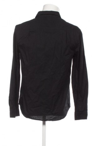 Ανδρικό πουκάμισο SikSilk, Μέγεθος L, Χρώμα Μαύρο, Τιμή 17,38 €