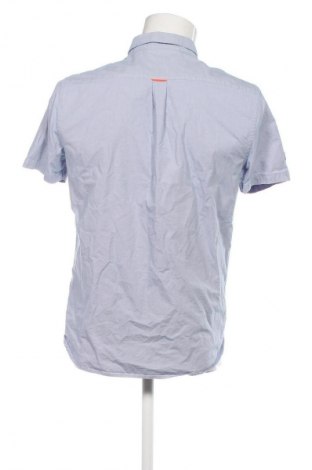 Ανδρικό πουκάμισο Superdry, Μέγεθος L, Χρώμα Μπλέ, Τιμή 19,95 €