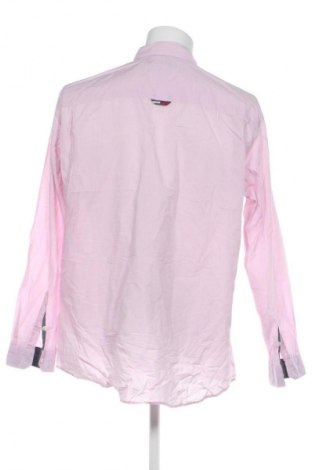 Herrenhemd Tommy Jeans, Größe XXL, Farbe Rosa, Preis € 43,99