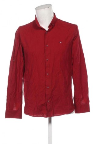 Ανδρικό πουκάμισο Unbranded, Μέγεθος 4XL, Χρώμα Κόκκινο, Τιμή 16,99 €