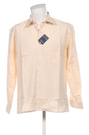 Herrenhemd Unbranded, Größe L, Farbe Beige, Preis € 23,53