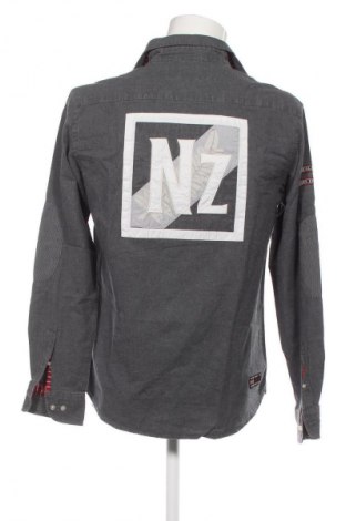 Herrenhemd Unbranded, Größe L, Farbe Grau, Preis 15,99 €