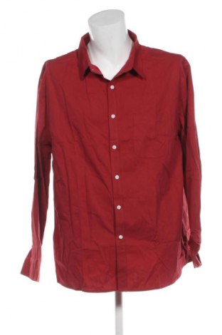 Herrenhemd Unbranded, Größe 3XL, Farbe Rot, Preis 14,99 €