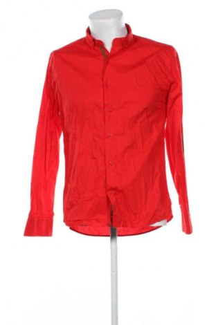 Herrenhemd Unbranded, Größe XL, Farbe Rot, Preis € 14,77