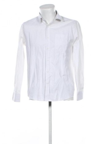 Herrenhemd Unbranded, Größe M, Farbe Weiß, Preis € 9,99