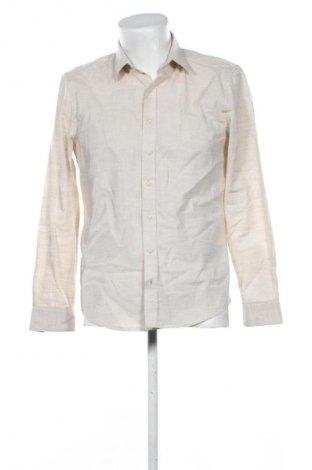 Herrenhemd Unbranded, Größe M, Farbe Beige, Preis € 14,99