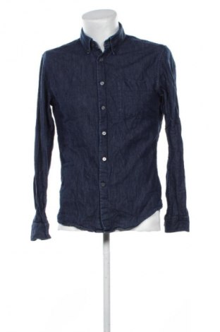 Herrenhemd Uniqlo, Größe M, Farbe Blau, Preis 13,99 €