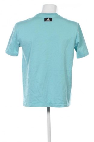 Męski T-shirt Adidas, Rozmiar M, Kolor Niebieski, Cena 107,99 zł