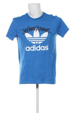 Męski T-shirt Adidas, Rozmiar M, Kolor Niebieski, Cena 81,99 zł