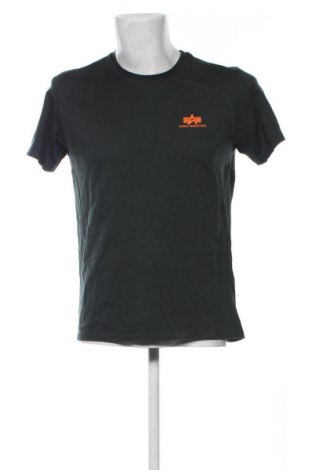 Męski T-shirt Alpha Industries, Rozmiar M, Kolor Zielony, Cena 163,99 zł