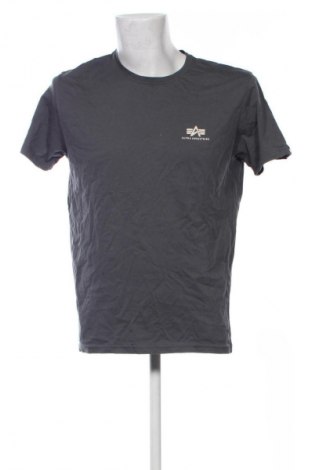 Męski T-shirt Alpha Industries, Rozmiar L, Kolor Szary, Cena 203,99 zł