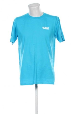 Herren T-Shirt Anvil, Größe L, Farbe Blau, Preis 9,72 €