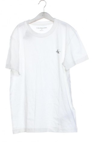 Herren T-Shirt Calvin Klein Jeans, Größe XXS, Farbe Weiß, Preis € 53,99