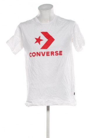 Herren T-Shirt Converse, Größe XL, Farbe Weiß, Preis 13,80 €