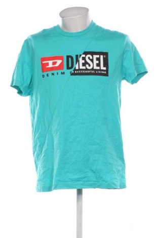 Мъжка тениска Diesel, Размер 3XL, Цвят Зелен, Цена 214,99 лв.