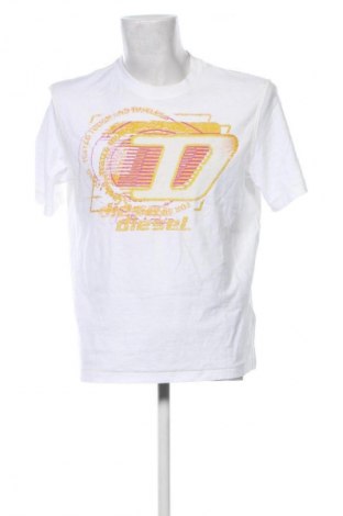 Herren T-Shirt Diesel, Größe M, Farbe Weiß, Preis € 119,99