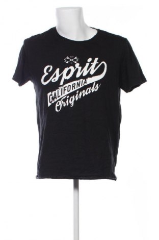 Мъжка тениска Esprit, Размер XL, Цвят Черен, Цена 17,99 лв.