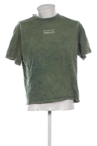 Męski T-shirt Even&Odd, Rozmiar L, Kolor Zielony, Cena 101,99 zł