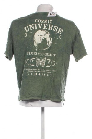 Męski T-shirt Even&Odd, Rozmiar L, Kolor Zielony, Cena 101,99 zł