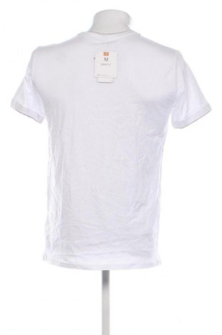 Herren T-Shirt Identic, Größe M, Farbe Weiß, Preis 20,99 €
