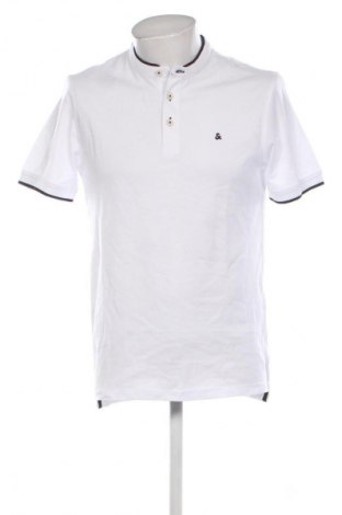 Мъжка тениска Jack & Jones, Размер L, Цвят Бял, Цена 33,99 лв.