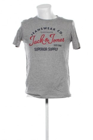 Herren T-Shirt Jack & Jones, Größe M, Farbe Grau, Preis € 13,99