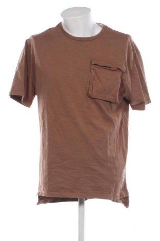Herren T-Shirt Just Junkies, Größe L, Farbe Braun, Preis 7,67 €