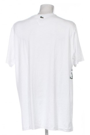 Herren T-Shirt Lacoste, Größe XXL, Farbe Weiß, Preis 60,99 €