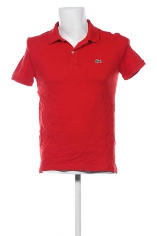 Мъжка тениска Lacoste, Размер M, Цвят Червен, Цена 77,99 лв.