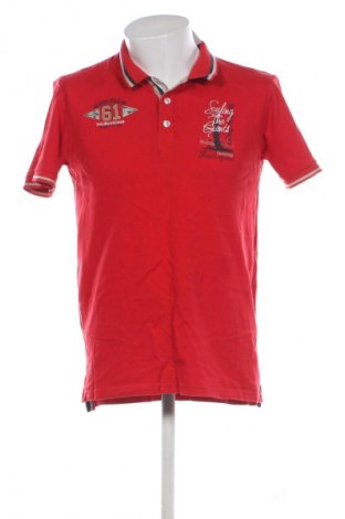 Herren T-Shirt Livergy, Größe M, Farbe Rot, Preis 9,72 €