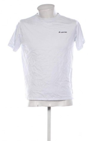 Мъжка тениска Lotto, Размер L, Цвят Бял, Цена 10,99 лв.