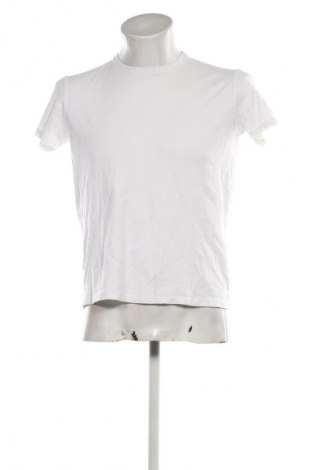 Мъжка тениска Massimo Dutti, Размер M, Цвят Бял, Цена 25,34 лв.