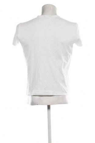 Мъжка тениска Massimo Dutti, Размер M, Цвят Бял, Цена 25,34 лв.