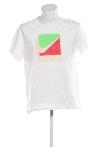Herren T-Shirt Nike, Größe L, Farbe Weiß, Preis 22,99 €