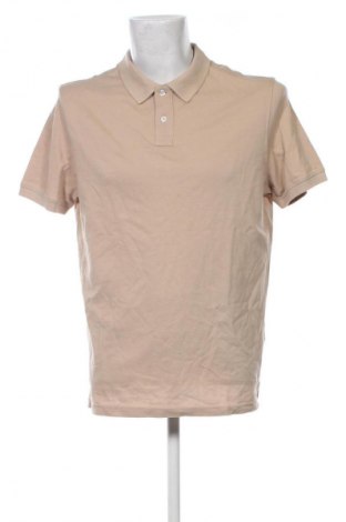 Męski T-shirt Pier One, Rozmiar XL, Kolor Beżowy, Cena 62,99 zł