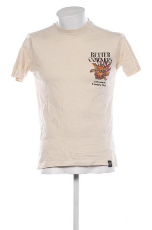 Herren T-Shirt Pull&Bear, Größe M, Farbe Beige, Preis 9,72 €