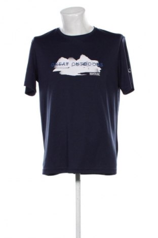 Tricou de bărbați Regatta, Mărime XL, Culoare Albastru, Preț 52,60 Lei