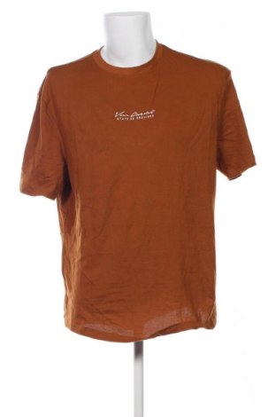 Herren T-Shirt River Island, Größe L, Farbe Orange, Preis € 11,99
