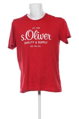 Herren T-Shirt S.Oliver, Größe XL, Farbe Rot, Preis € 12,99