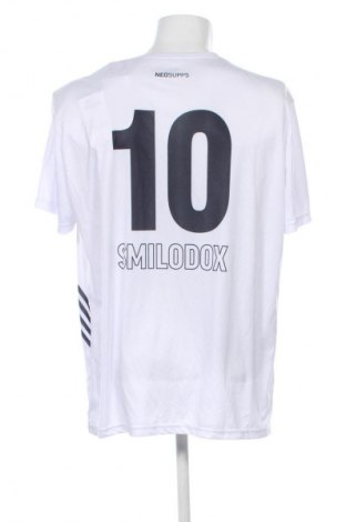 Herren T-Shirt Smilodox, Größe 4XL, Farbe Weiß, Preis 30,99 €