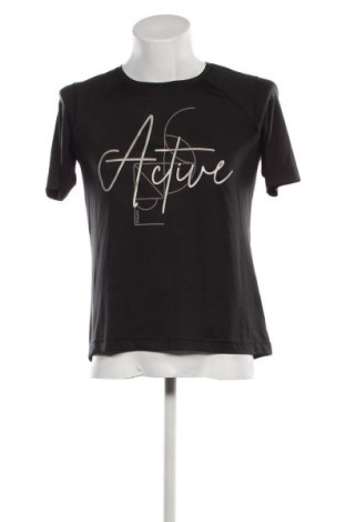 Ανδρικό t-shirt Sports, Μέγεθος M, Χρώμα Μαύρο, Τιμή 6,61 €