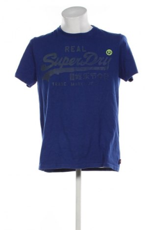 Herren T-Shirt Superdry, Größe XL, Farbe Blau, Preis 17,99 €